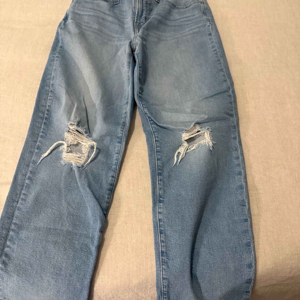 Madwell Vintage wide leg Style Light Blue Jeans size 29